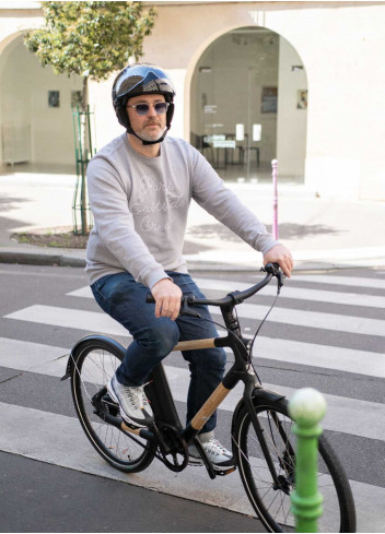 Cadence bicycle helmet with visor - Marko