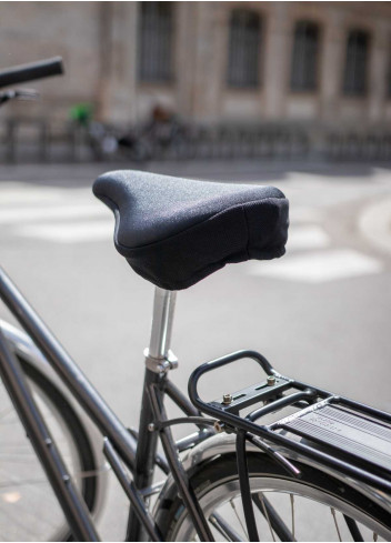 Padded saddle cover with gel - Oxford