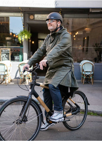 Parka pluie longue vélo - Original Maium
