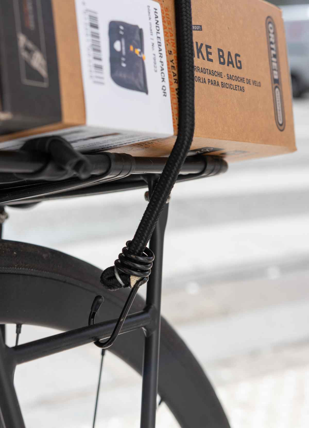 Sangles tendeurs vélo élastiques porte-bagages - OXC