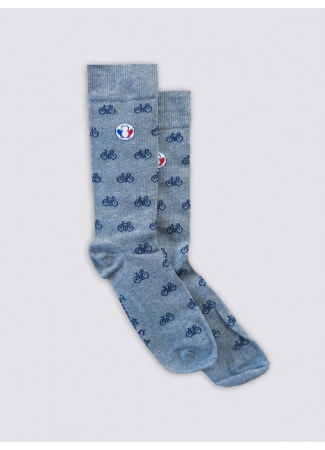 Bicycle socks made in France - Tranquille Émile