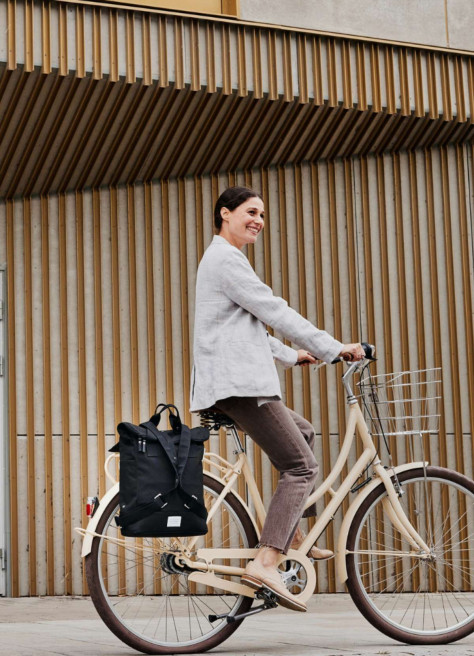 Sac à dos vélo porte-bagages - WGS