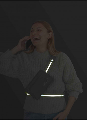 Harper fanny pack with reflective harness - GoFluo