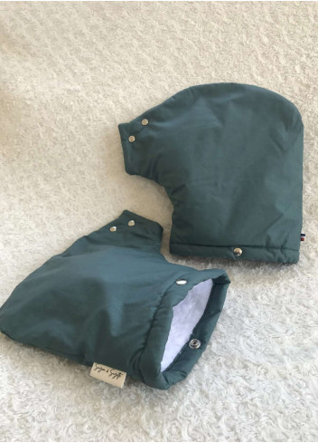 Waterproof lined bike sleeves made in France