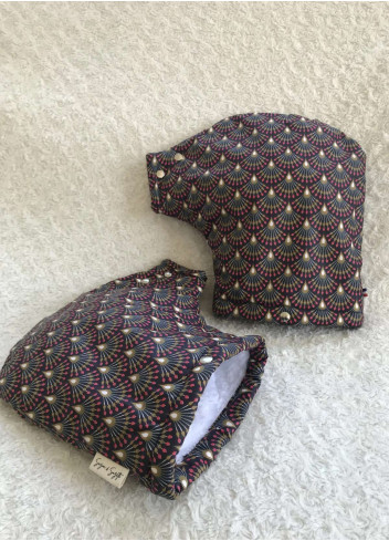 Waterproof lined bike sleeves made in France