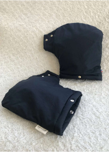 Waterproof lined bike sleeves made in France