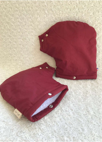 Waterproof lined bike sleeves made in France