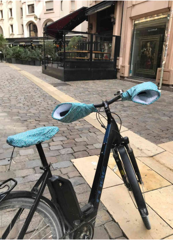 Waterproof saddle cover made in France - Suzon Suzette