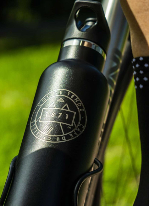 Gourde vélo isotherme - Café du cycliste