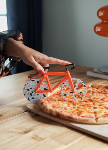 Bicycle pizza cutter - JE SUIS À VÉLO