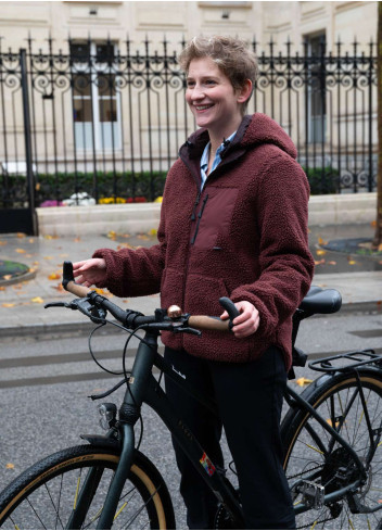 Manteau d'hiver vélo Teddy - Maium Amsterdam