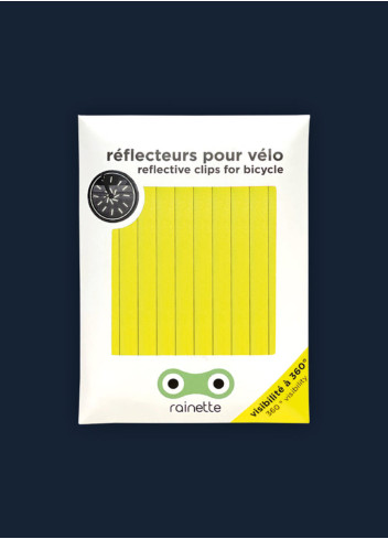 Réflecteurs rayons vélo - Rainette