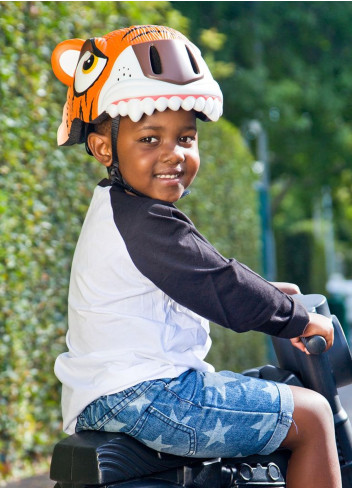 Casque vélo enfant animaux - Crazy Safety