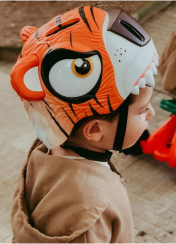 Casque vélo enfant animaux - Crazy Safety