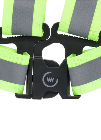 High visibility fluorescent reflective harness - Wowow