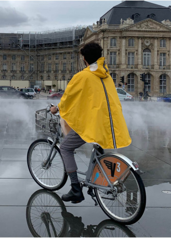 FIN DE PISTE - Cape de pluie vélo - Le Temps des Grenouilles