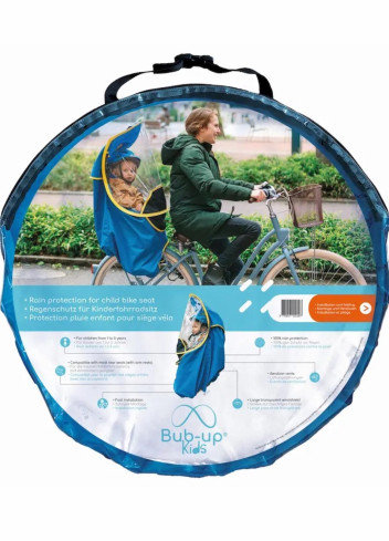 Protection de pluie siège bébé vélo Bub-up - Rainjoy