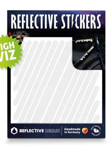 Stickers vélo réfléchissants ligne - Reflective Berlin
