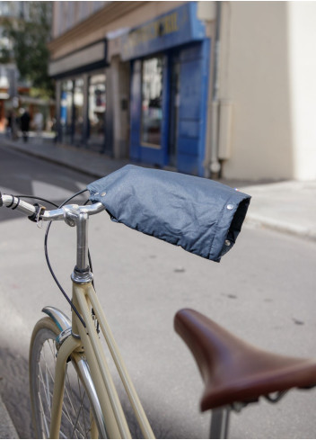 Waterproof lined bike sleeves made in France