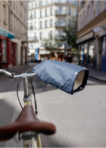 Manchons vélo fourrés imperméables made in France - Suzon et Suzette