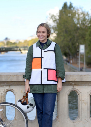 Gilet de sécurité vélo Mondrian - Georgia in Dublin