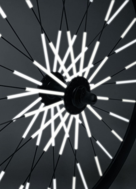 Réflecteurs Pour Rayons De Vélo Fluo - Accessoires Réfléchissants - Vélotafeur