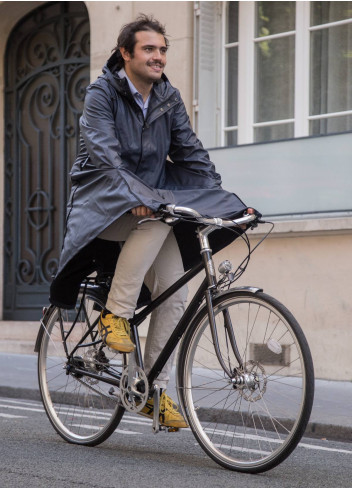 FIN DE PISTE -  Parka pluie longue vélo - Original Maium Amsterdam