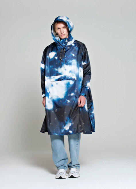 Original recycled bicycle rain poncho - Rainkiss
