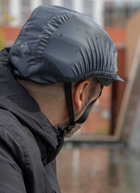 Begpoee Lot De 2 Housses De Pluie Pour Casque Vélo – Vert Fluorescent Réfléchissant, Imperméable Et Haute Visibilité Pour Vélo, Skate, Ski