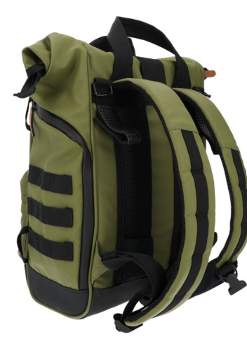 Roll-top backpack convertible into a rucksack - Hapo-G