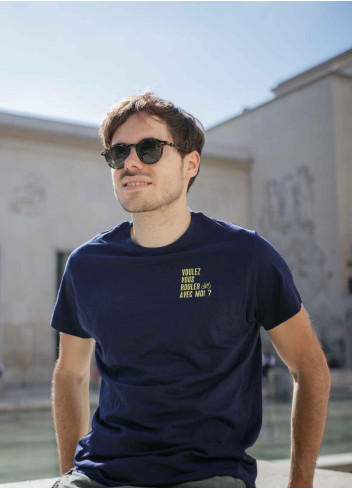 T-Shirt vélo Voulez-vous roulez avec moi - JSAV