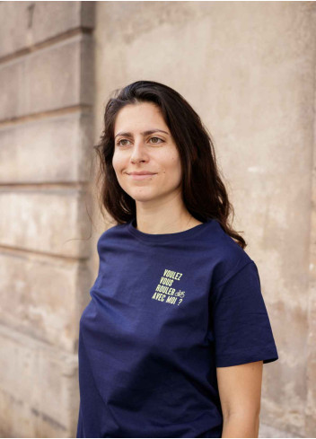 T-Shirt vélo Voulez-vous roulez avec moi - JSAV