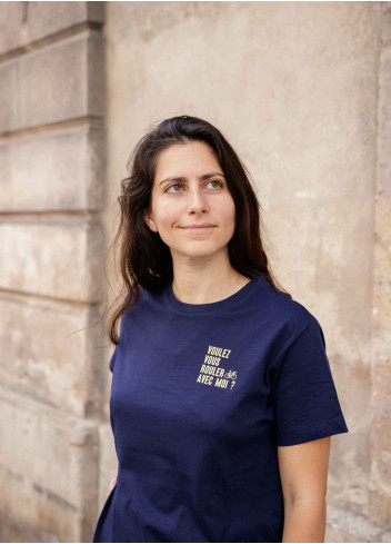T-Shirt vélo Voulez-vous roulez avec moi - JSAV