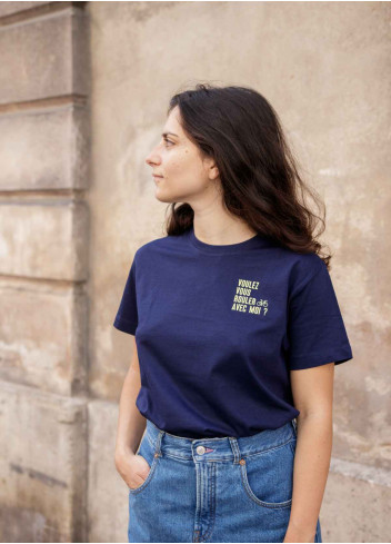 T-Shirt vélo Voulez-vous roulez avec moi - JSAV