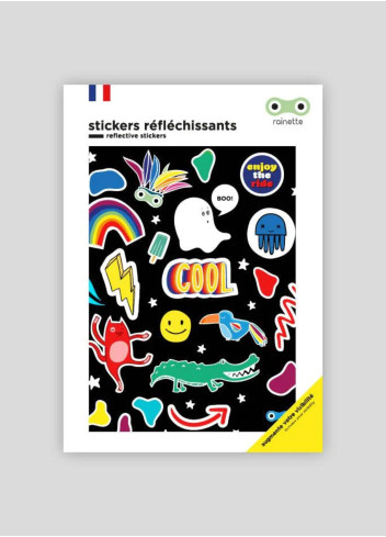 Reflective stickers - Rainette