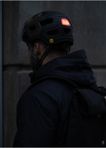 copy of Quartz Visor Led USB bike helmet - Cairn