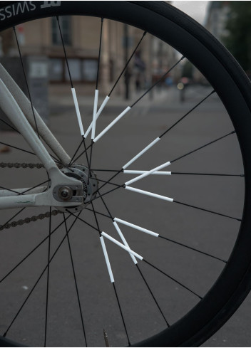 Bicycle spoke reflectors - JE SUIS À VÉLO