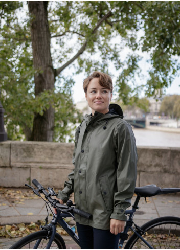 Parka pluie courte - Original short Maium - Kaki