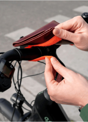 Handlebar bag made in France La Veloche - Rainette