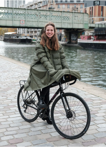 FIN DE PISTE - Long cycling jacket with leg cover - Maium Amsterdam