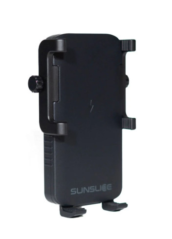 Phone holder with integrated battery - Sunslice