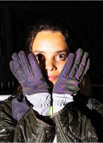 Reflective and waterproof winter cycling gloves - Gofluo