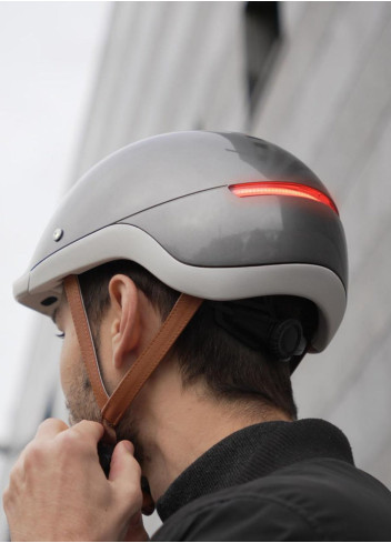 Casque vélo lumineux avec clignotants - Overade