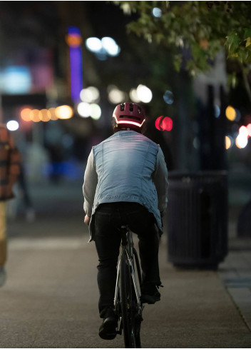 Casque lumineux MIPS pour cycliste urbain - Nutcase