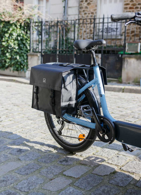 Sacoche vélo double 2x20L - Willex