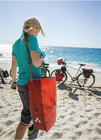 Double sacoche porte-bagages étanche - Vaude