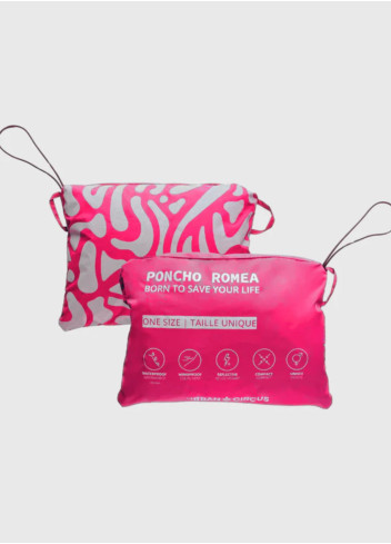 Romea Reflective Rain Poncho - Urban Circus