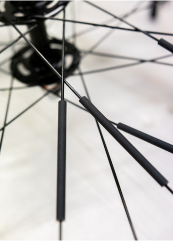 Réflecteurs de rayons vélo noir - JE SUIS À VÉLO