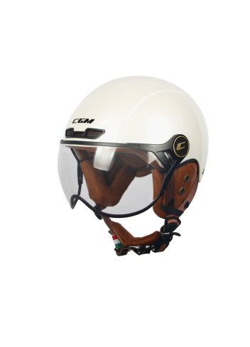 Vintage helmet with visor and earmuffs - CGM