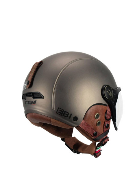 Vintage helmet with visor and earmuffs - CGM